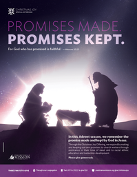 Christmas Joy Offering Poster - Promises Made, Promises Kept