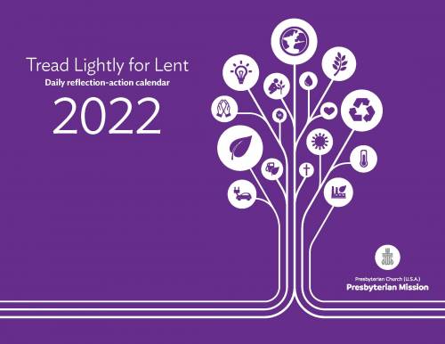 Tread Lightly for Lent calendar 2022
