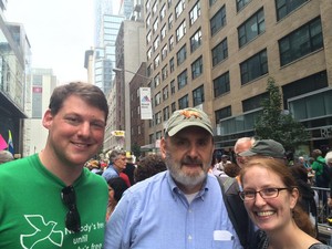 PC(USA) staff at the People's Climate March in NYC, Sept 2014