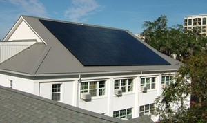 FPC Tallahassee solar panels on church roof
