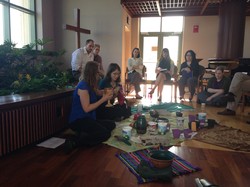 Easter and earth day worship at PCUSA