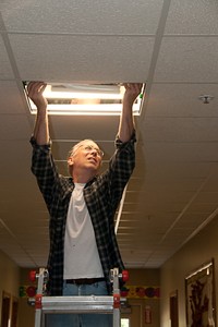 Changing lightbulbs for energy efficiency
