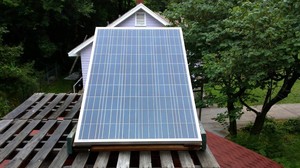 solar panel for green lawn service