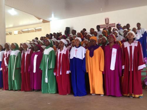 Danka Church combined choirs