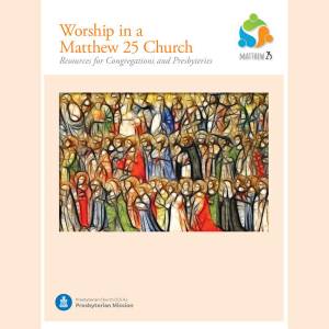 Worship in a Matthew 25 church cover